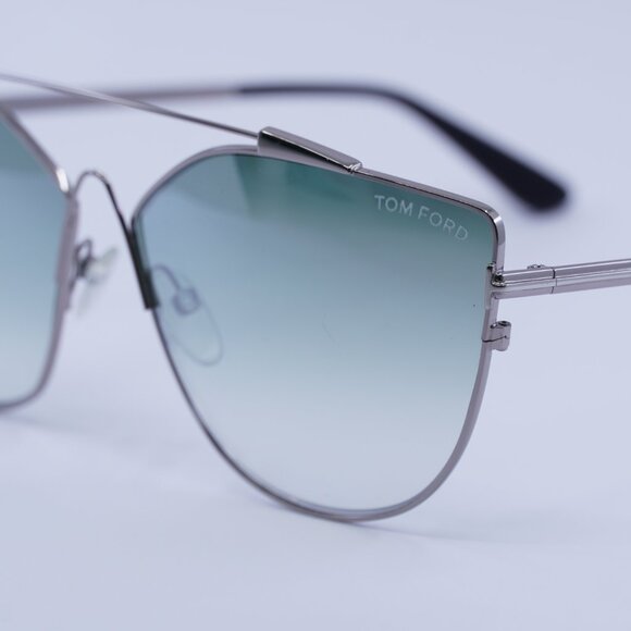 🕶️ New Tom Ford Jacquelyn-02 FT0563/S 14X Sunglasses - Ruthenium Frame - Picture 4 of 10